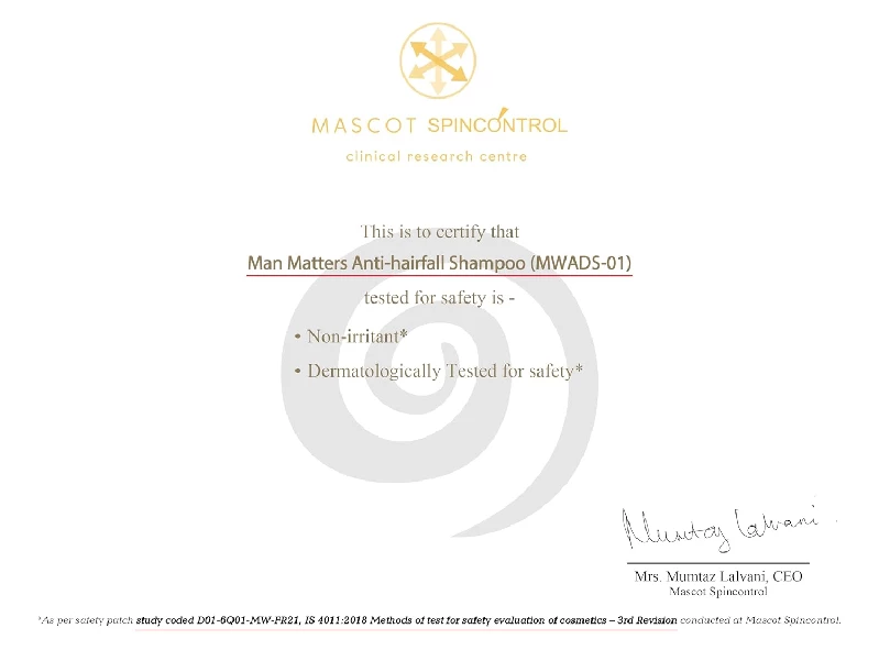 Man Matters DHT Blocking Anti Hair Fall Shampoo, 200 ml-7.webp